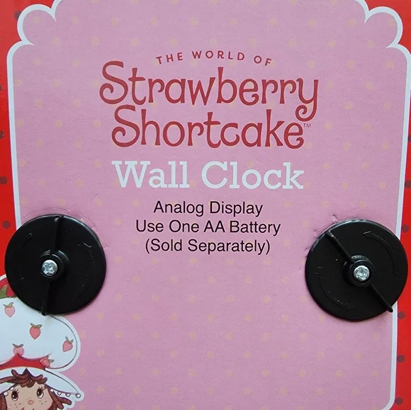 Strawberry Shortcake Pink Alarm Clock - Picture 2 of 2